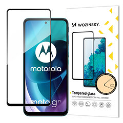 Wozinsky Motorola Moto G71 5G black cena un informācija | Ekrāna aizsargstikli | 220.lv