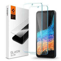 Spigen Slim Samsung Galaxy Xcover6 Pro cena un informācija | Ekrāna aizsargstikli | 220.lv