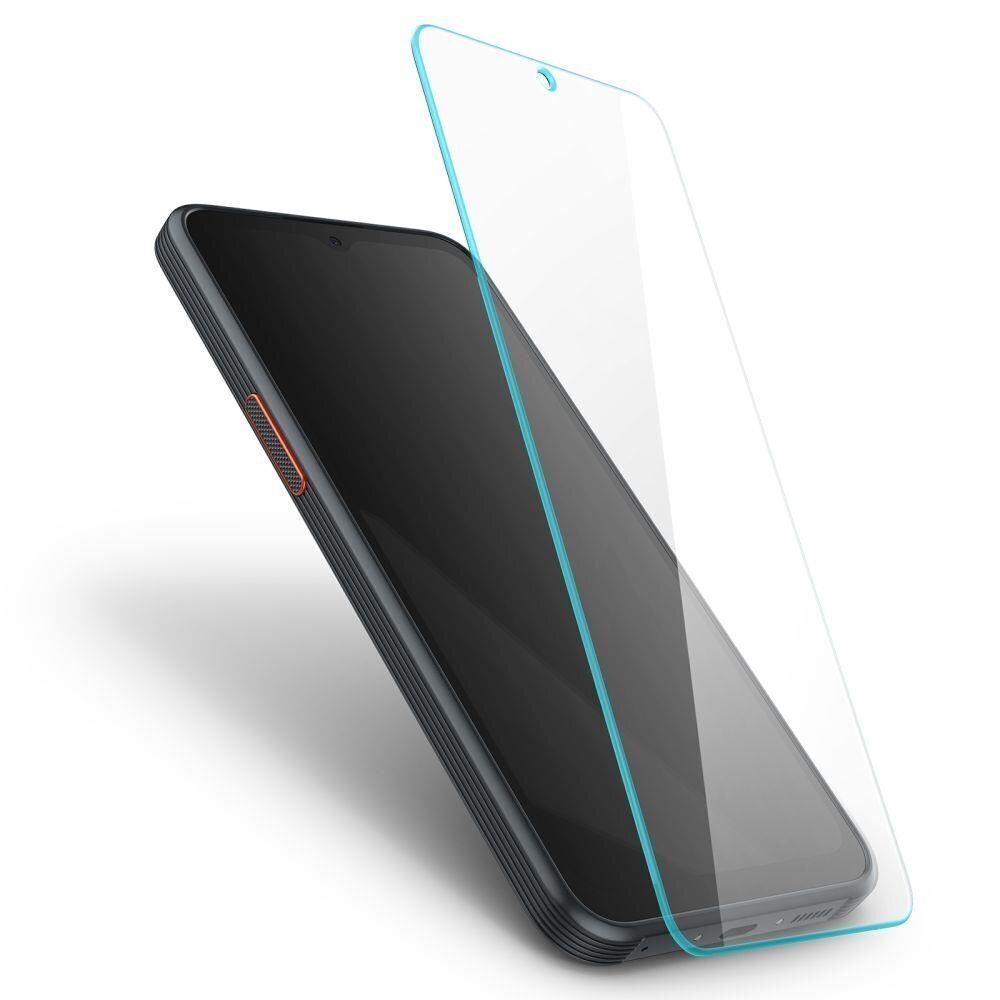 Spigen Slim Samsung Galaxy Xcover6 Pro cena un informācija | Ekrāna aizsargstikli | 220.lv