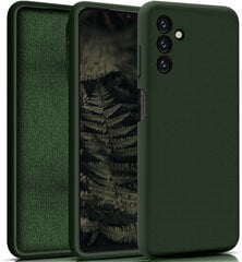 Силиконовый чехол для Samsung Galaxy A13 5G SoundBerry (real liquide silicone), Green Forest цена и информация | Чехлы для телефонов | 220.lv