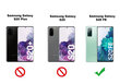 Samsung Galaxy S20FE aizsargvāciņš (real liquide silicone Easy Clean) pelēks - Space cena un informācija | Telefonu vāciņi, maciņi | 220.lv