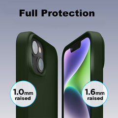 Apple iPhone 14 aizsargvāciņš (real liquide silicone Easy Clean) цена и информация | Чехлы для телефонов | 220.lv