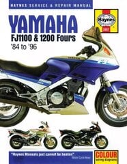 Yamaha FJ1100 & 1200 Fours (84-96): 84-96 цена и информация | Путеводители, путешествия | 220.lv