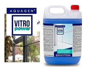 Logu tīrītājs ar amonjaku Aquagen Vitro Power, 5L cena un informācija | Tīrīšanas līdzekļi | 220.lv