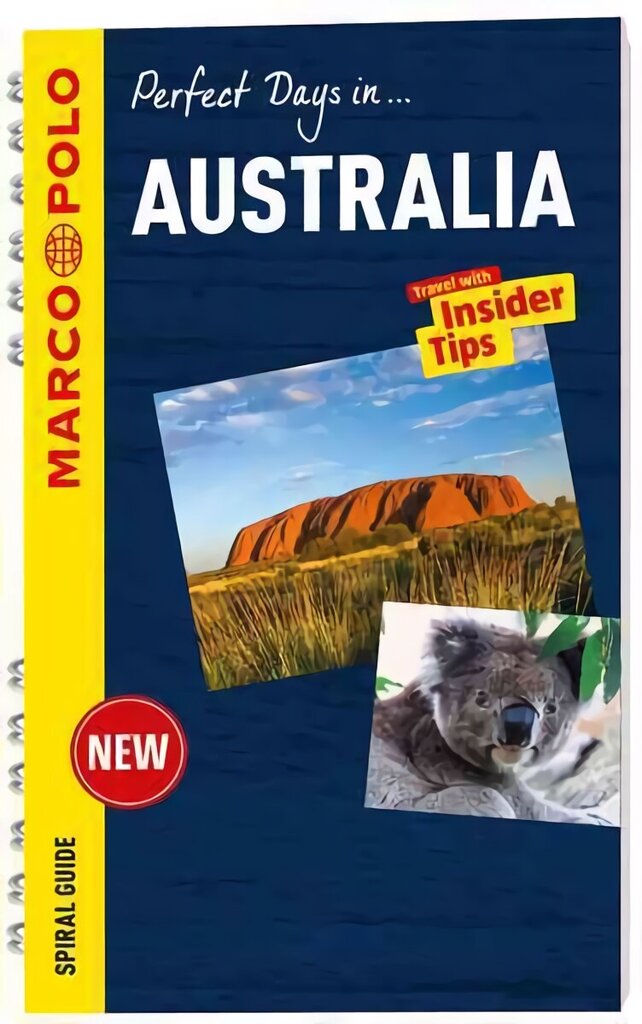 Australia Marco Polo Travel Guide - with pull out map цена и информация | Ceļojumu apraksti, ceļveži | 220.lv