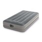 Piepūšamais matracis Intex Prestige Twin Dura-Beam, ar USB pumpi, vienvietīgs, 99x191x30 cm, pelēks cena un informācija | Piepūšamie matrači un mēbeles | 220.lv