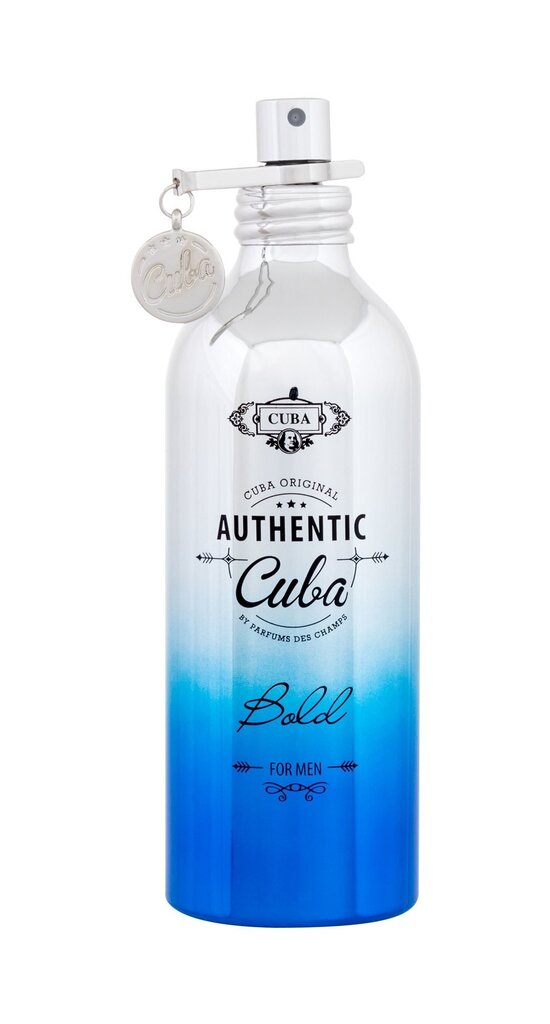 Tualetes ūdens Cuba Authentic Bold EDT vīriešiem, 100 ml cena un informācija | Vīriešu smaržas | 220.lv