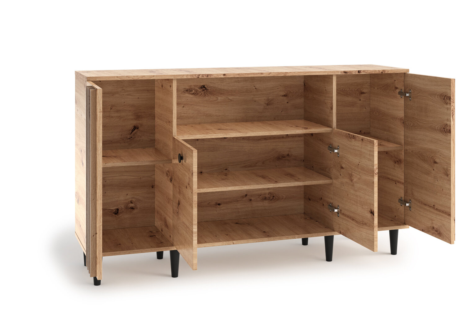 Kumode ADRK Furniture LIV04, brūna цена и информация | Kumodes | 220.lv