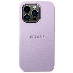 Guess GUHCP14LPSASBPU для iPhone 14 Pro, фиолетовый цена и информация | Чехлы для телефонов | 220.lv