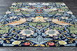 Paklājs Morris &amp; Co Strawberry Thief Indigo 027708 170x240 cm cena un informācija | Paklāji | 220.lv