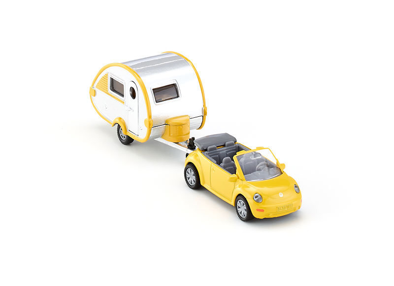Sporta auto modelis ar kempinga piekabi Siku, S1629 cena un informācija | Rotaļlietas zēniem | 220.lv