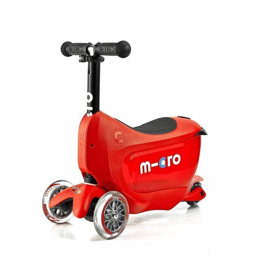 Bērnu skrejritenis Micro Mini2go Deluxe - Red цена и информация | Skrejriteņi | 220.lv