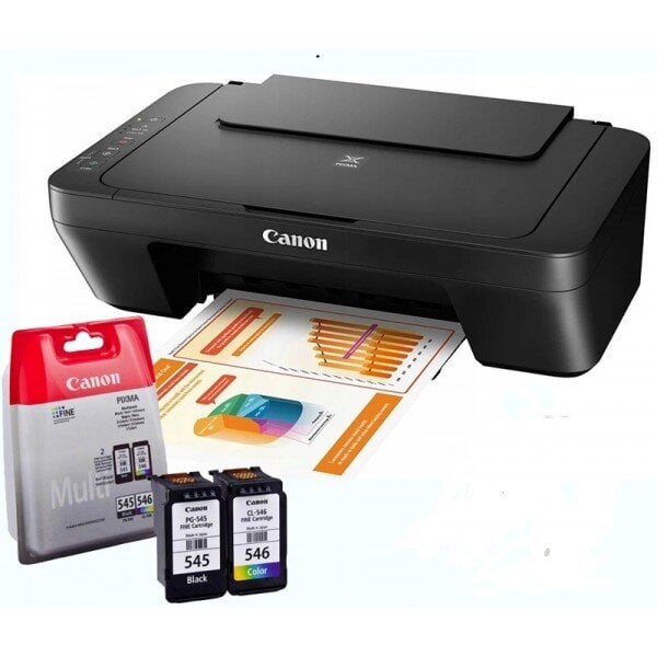Canon Pixma MG2550S MFP Printer / Scanner / Copier Inkjet Colour + Paper цена и информация | Printeri un daudzfunkcionālās ierīces | 220.lv