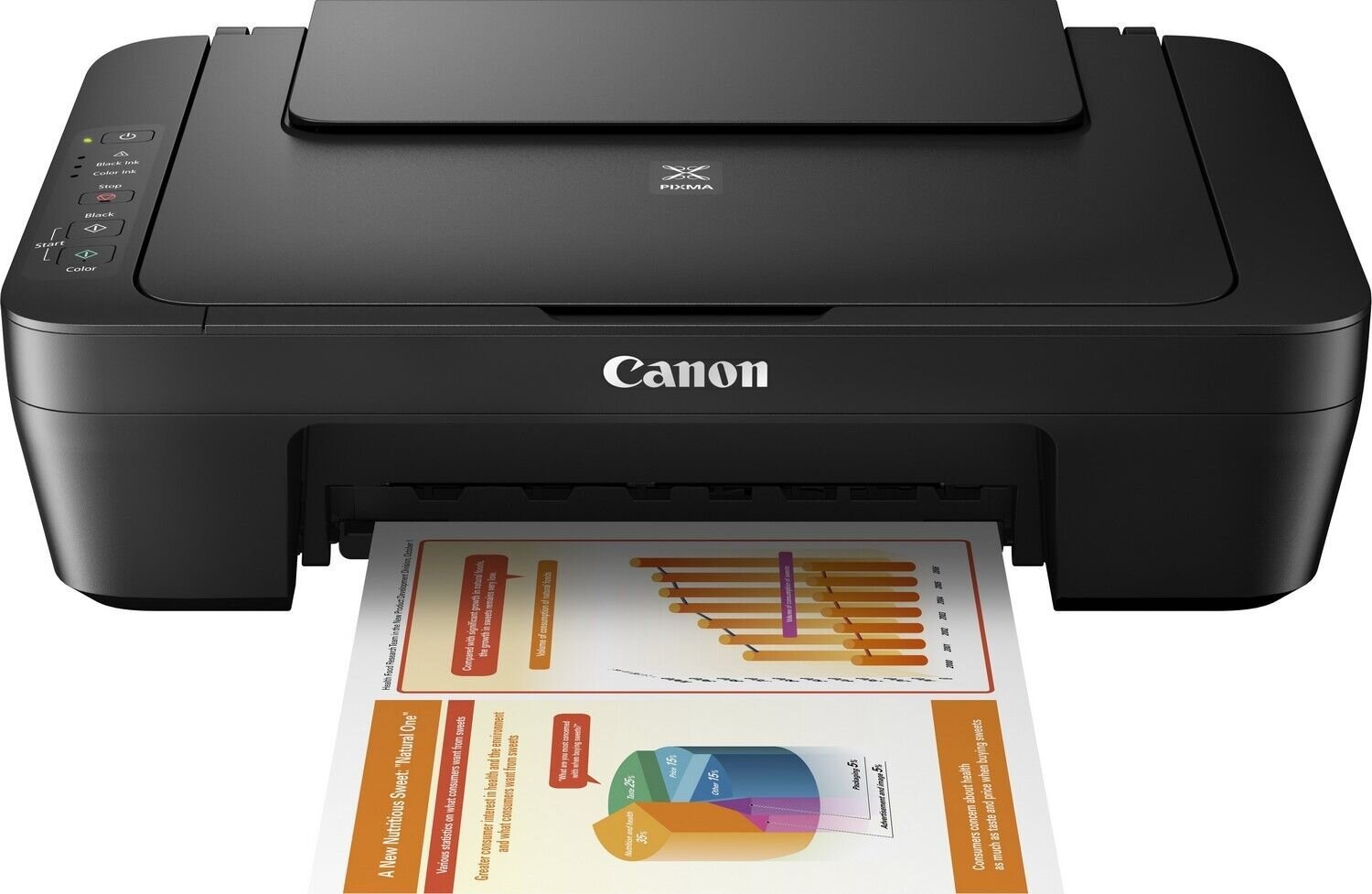 Canon Pixma MG2550S MFP Printer / Scanner / Copier Inkjet Colour + Paper cena un informācija | Printeri un daudzfunkcionālās ierīces | 220.lv