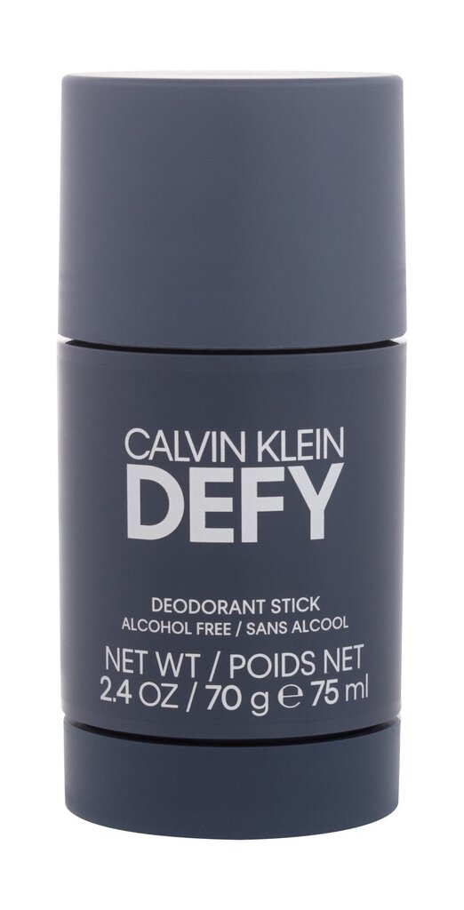 Zīmulis dezodorants Calvin Klein Defy vīriešiem, 75 ml cena un informācija | Dezodoranti | 220.lv