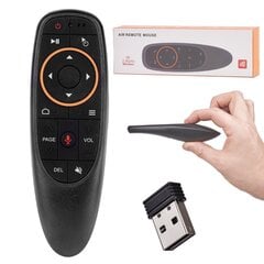 RoGer Air Mouse PRO1 Беспроводной пульт с QWERTY клавиатурой и гиро мышкой цена и информация | Аксессуары для телевизоров и Smart TV | 220.lv