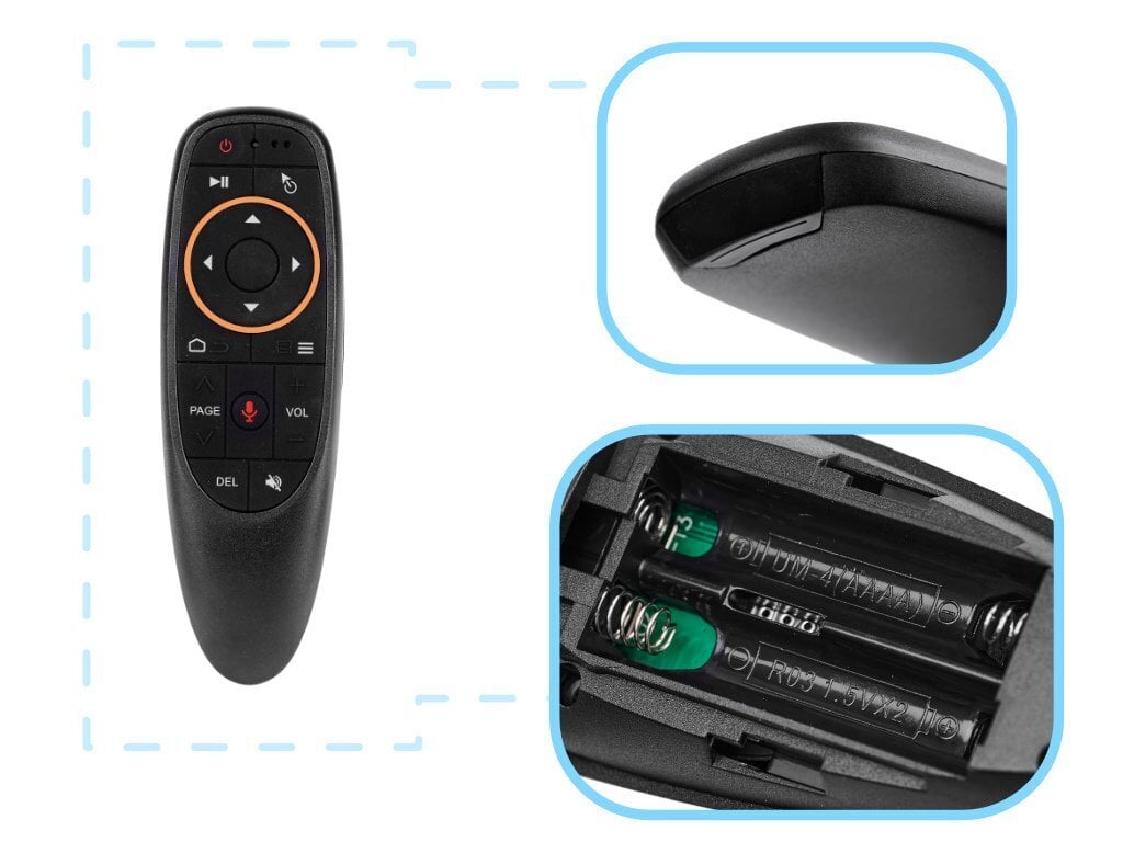 RoGer Air Mouse PRO1 cena un informācija | Televizoru un Smart TV aksesuāri | 220.lv