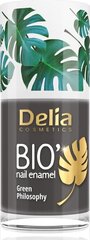 Nagu laka Delia Delia Cosmetics Bio Green Philosophy nr 620 Paradise, 11ml cena un informācija | Nagu lakas, stiprinātāji | 220.lv