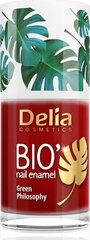 Nagu laka Delia Delia Cosmetics Bio Green Philosophy nr 611 Red, 11ml cena un informācija | Nagu lakas, stiprinātāji | 220.lv