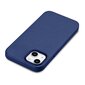 iCarer Leather iPhone 14 Plus blue (MagSafe compatible) cena un informācija | Telefonu vāciņi, maciņi | 220.lv