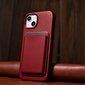 iCarer Leather iPhone 14 Plus red (MagSafe compatible) цена и информация | Telefonu vāciņi, maciņi | 220.lv