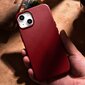 iCarer Leather iPhone 14 Plus red (MagSafe compatible) цена и информация | Telefonu vāciņi, maciņi | 220.lv