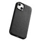 iCarer Leather iPhone 14 Plus black (MagSafe compatible) cena un informācija | Telefonu vāciņi, maciņi | 220.lv