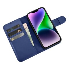 iCarer 2in1 iPhone 14 Plus FlipAnti-RFID blue (WMI14220727-BU) цена и информация | Чехлы для телефонов | 220.lv