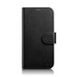 iCarer 2in1 iPhone 14 Pro Leather Flip Anti-RFID black (WMI14220726-BK) cena un informācija | Telefonu vāciņi, maciņi | 220.lv