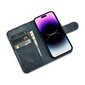 iCarer 2in1 iPhone 14 Pro FlipAnti-RFID blue (WMI14220722-BU) cena un informācija | Telefonu vāciņi, maciņi | 220.lv