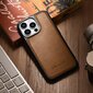 iCarer Leather iPhone 14 Pro Max (MagSafe compatible) brown (WMI14220720-TN) цена и информация | Telefonu vāciņi, maciņi | 220.lv