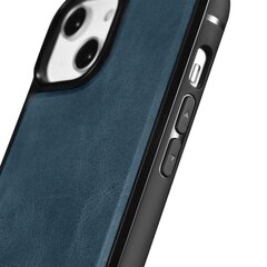 Кожаный чехол iCarer для iPhone 14 Plus (совместим с MagSafe), синий (WMI14220719-BU) цена и информация | Чехлы для телефонов | 220.lv
