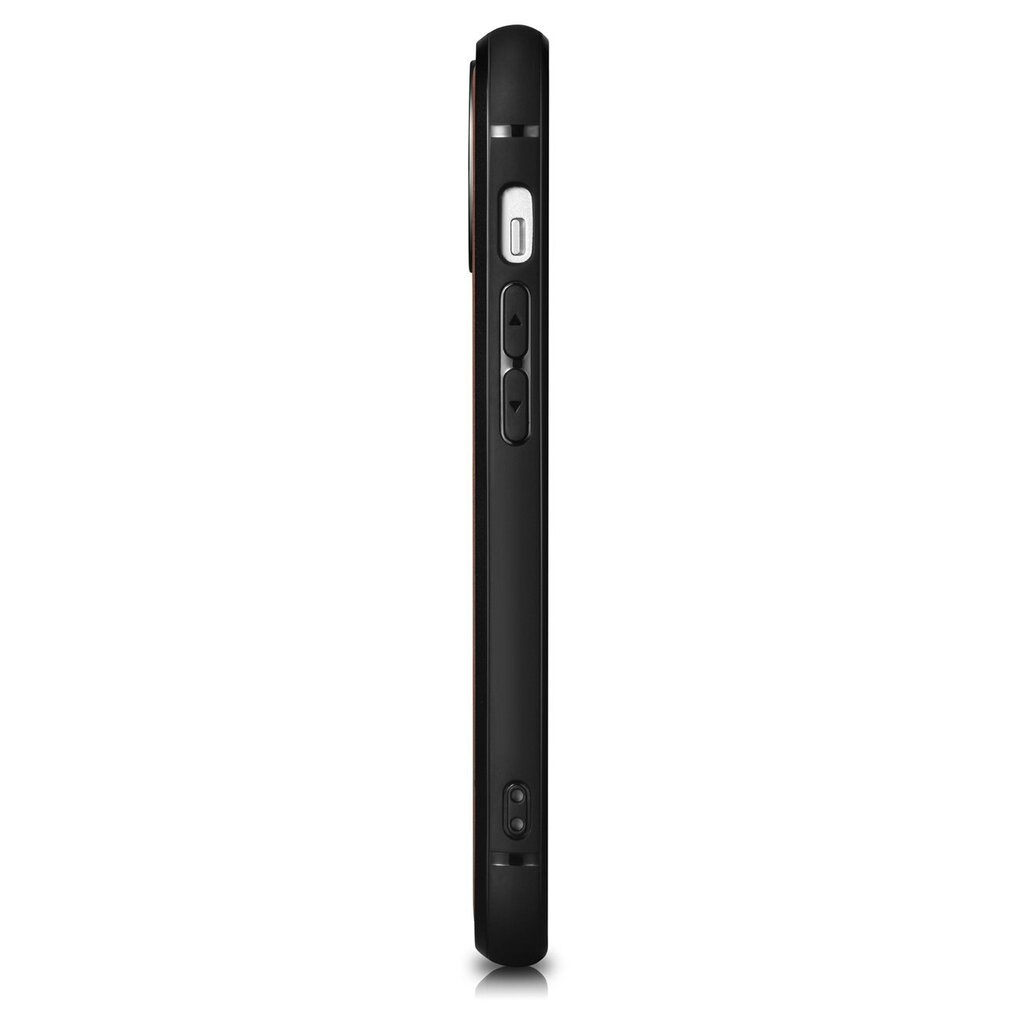 iCarer Leather iPhone 14 Plus (MagSafe Compatible) black (WMI14220719-BK) cena un informācija | Telefonu vāciņi, maciņi | 220.lv