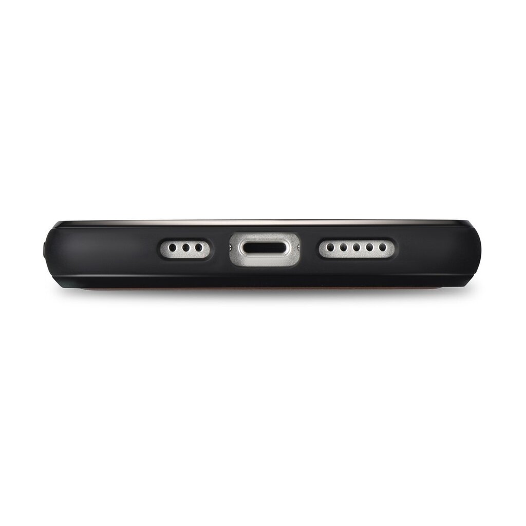 iCarer Leather iPhone 14 Plus (MagSafe Compatible) black (WMI14220719-BK) cena un informācija | Telefonu vāciņi, maciņi | 220.lv