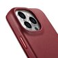 iCarer Leather iPhone 14 Pro Max Flip Magnetic MagSafe Red (WMI14220716-RD) cena un informācija | Telefonu vāciņi, maciņi | 220.lv