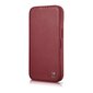 iCarer Leather iPhone 14 Pro Max Flip Magnetic MagSafe Red (WMI14220716-RD) cena un informācija | Telefonu vāciņi, maciņi | 220.lv