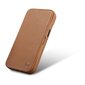 iCarer Leather iPhone 14 Plus Flip Magnetic MagSafe Brown (WMI14220715-BN) cena un informācija | Telefonu vāciņi, maciņi | 220.lv