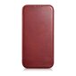 iCarer Leather iPhone 14 Pro Max Flip Magnetic MagSafe Red (AKI14220708-RD) cena un informācija | Telefonu vāciņi, maciņi | 220.lv