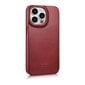 iCarer Leather iPhone 14 Pro Max Flip Magnetic MagSafe Red (AKI14220708-RD) cena un informācija | Telefonu vāciņi, maciņi | 220.lv