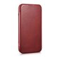 iCarer Leather iPhone 14 Pro Max Flip Magnetic MagSafe Red (AKI14220708-RD) cena un informācija | Telefonu vāciņi, maciņi | 220.lv