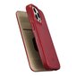 iCarer Leather iPhone 14 Pro Max Flip Magnetic MagSafe Red (AKI14220708-RD) cena un informācija | Telefonu vāciņi, maciņi | 220.lv