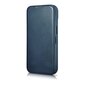 iCarer Leather iPhone 14 Pro Max Flip Magnetic MagSafe Blue (AKI14220708-BU) цена и информация | Telefonu vāciņi, maciņi | 220.lv