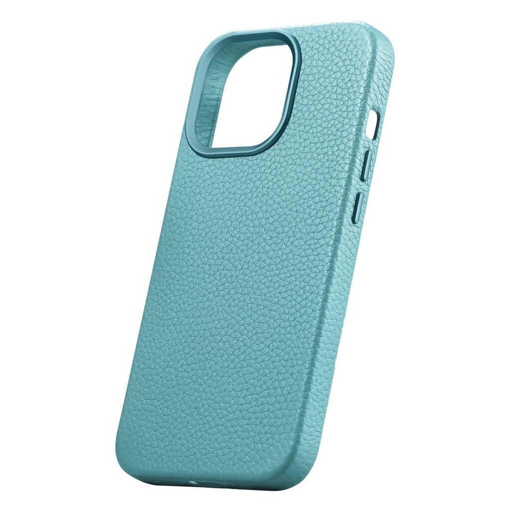 iCarer Litchi Leather iPhone 14 Pro Max Magnetic MagSafe Green (WMI14220712-GN) cena un informācija | Telefonu vāciņi, maciņi | 220.lv