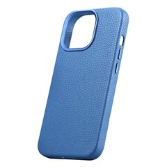 iCarer Litchi Leather iPhone 14 Pro Max Magnetic with MagSafe Light Blue (WMI14220712-LB) цена и информация | Чехлы для телефонов | 220.lv