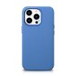 iCarer Litchi Leather iPhone 14 Pro Max Magnetic with MagSafe Light Blue (WMI14220712-LB) cena un informācija | Telefonu vāciņi, maciņi | 220.lv