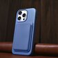 iCarer Litchi Leather iPhone 14 Pro Max Magnetic with MagSafe Light Blue (WMI14220712-LB) цена и информация | Telefonu vāciņi, maciņi | 220.lv