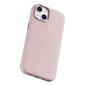 iCarer Litchi Leather iPhone 14 Plus Magnetic MagSafe pink (WMI14220711-PK) цена и информация | Telefonu vāciņi, maciņi | 220.lv