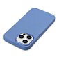 iCarer Litchi Leather iPhone 14 Pro Magnetic MagSafe Light Blue (WMI14220710-LB) cena un informācija | Telefonu vāciņi, maciņi | 220.lv