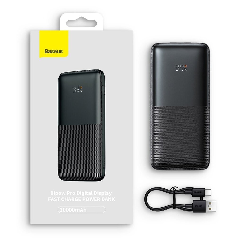 Внешний аккумулятор («Power bank») Baseus Pro 10000mAh 20 Вт (PPBD040205)  цена | 220.lv