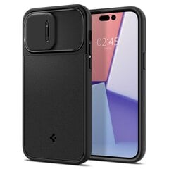 Spigen Optik Armor iPhone 14 Pro Max Black цена и информация | Чехлы для телефонов | 220.lv